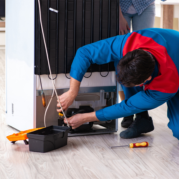 how much do you charge for refrigerator repair services in Plum Creek